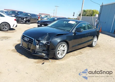 2014 Audi A5 2.0T Premium z USA, uszkodzony, nr VIN WAUCFAFR4EA031371